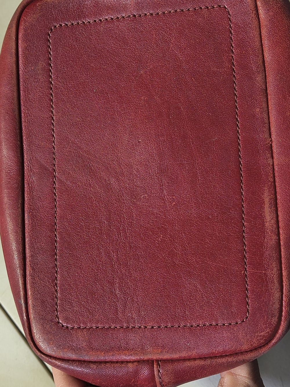 Vintage Coach Red Legacy West Hobo Bag 9823 - Picture 8 of 11